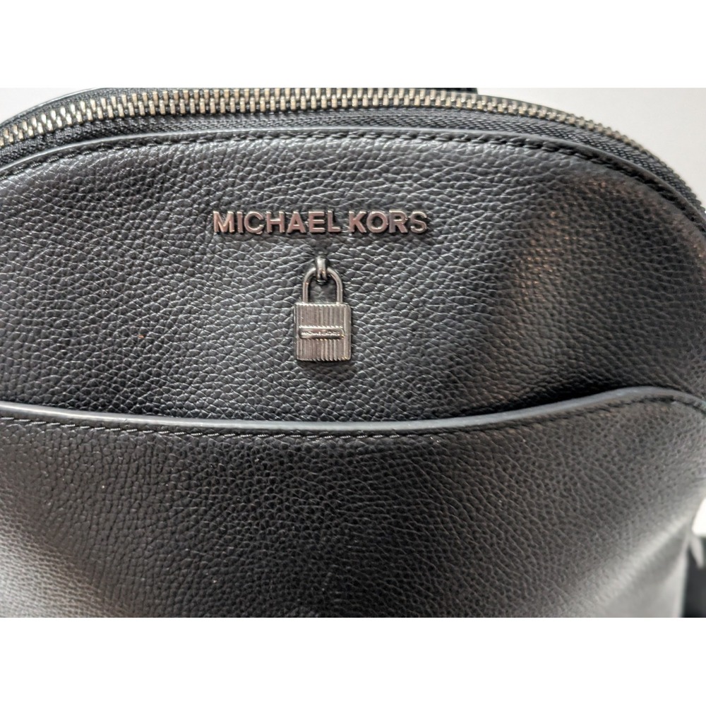 Michael Kors Adele Pebbled Leather Backpack Shoulder Bag - Picture 5 of 6